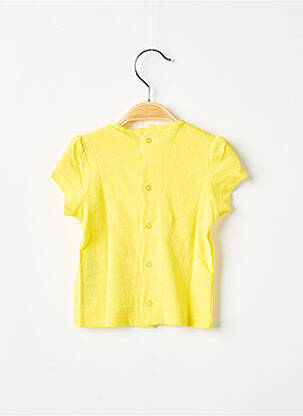 Tricou croială cambrată mâneci scurte galben BILLIEBLUSH fată