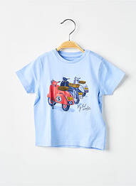 Tricou croială cambrată mâneci scurte albastru MAYORAL garcon