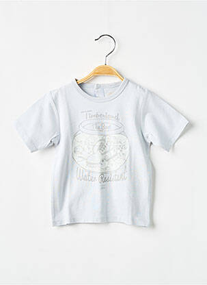 Tricou închidere presată mâneci scurte gri TIMBERLAND băiat