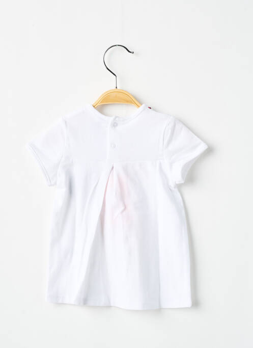 Tricou alb 3 POMMES fată