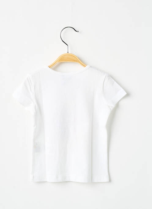 Tricou alb 3 POMMES fată