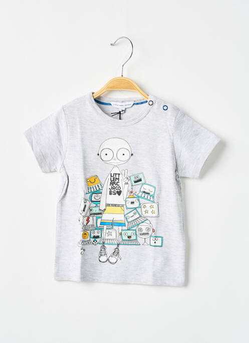 Tricou gri LITTLE MARC JACOBS băiat