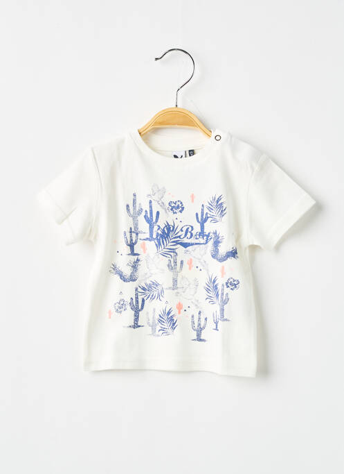 Tricou bej 3 POMMES băiat