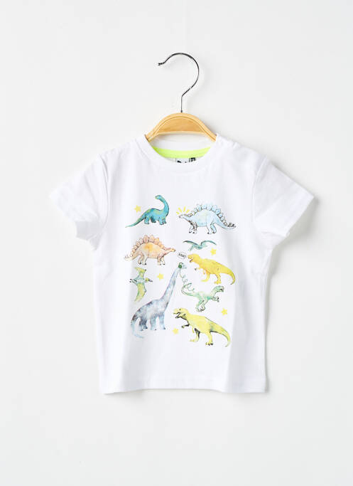 Tricou alb 3 POMMES băiat