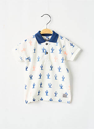 Polo bej 3 POMMES băiat