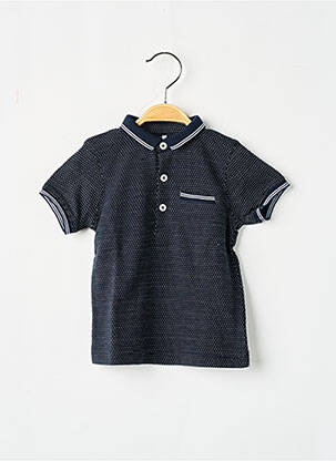 Polo albastru 3 POMMES băiat