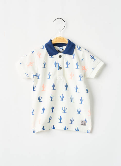 Polo bej 3 POMMES băiat