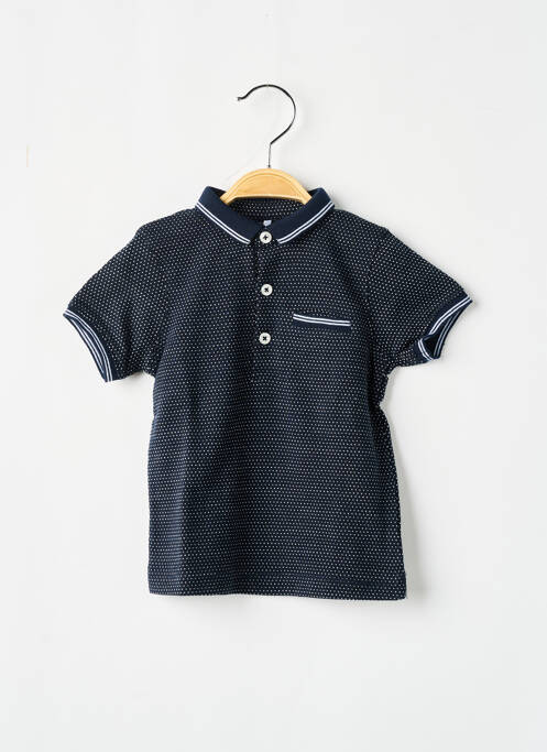 Polo albastru 3 POMMES băiat