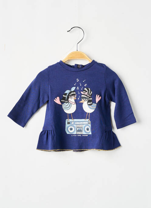Tricou albastru LITTLE MARC JACOBS fată