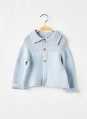 Vestă cu mâneci lungi albastru PAZ RODRIGUEZ băiat