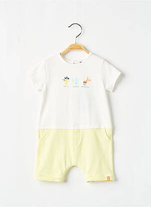 Salopetă scurtă galben 3 POMMES băiat