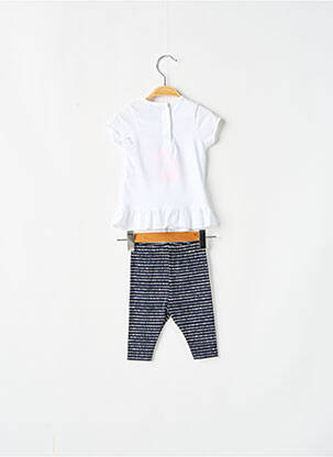 Set pantaloni tip de tricou albastru 3 POMMES fată