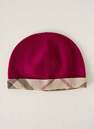 Căciulă violet BURBERRY fată