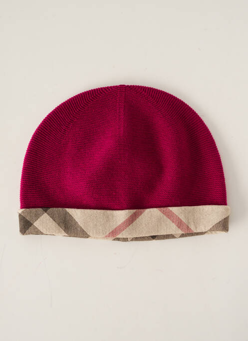 Căciulă violet BURBERRY fată