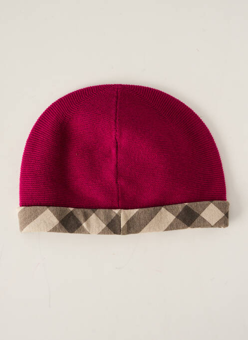 Căciulă violet BURBERRY fată