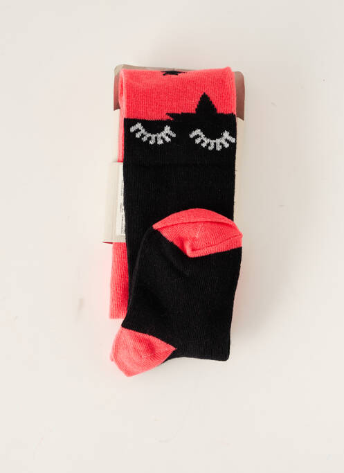 Colanți imprimeu fantezie roz 3 POMMES fille