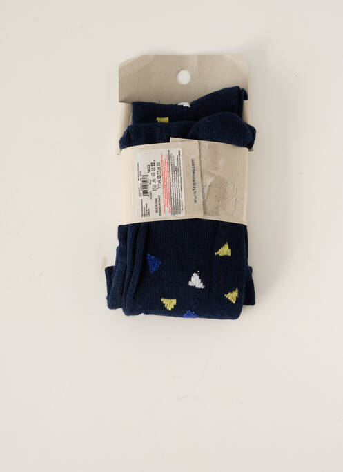 Colanți albastru 3 POMMES fată