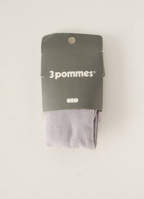 Colanți gri 3 POMMES fată