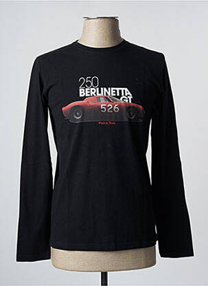 Tricou negru HERO SEVEN băiat