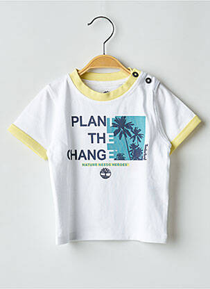 Tricou alb TIMBERLAND băiat