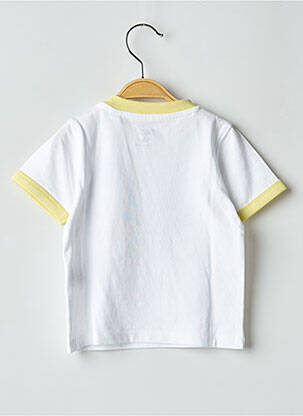 Tricou elasticitate mâneci scurte alb TIMBERLAND băiat