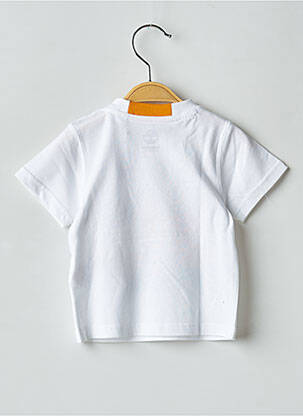 Tricou elasticitate mâneci scurte alb TIMBERLAND băiat