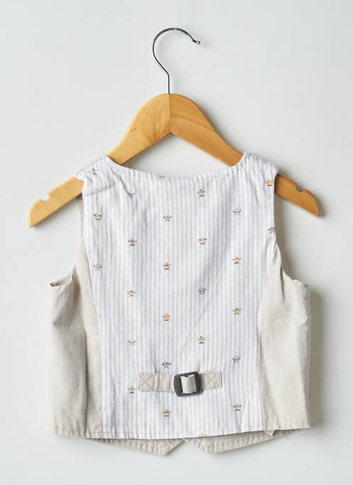 Vestă fără mâneci bej BOBOLI băiat