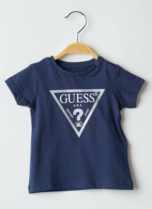 Tricou albastru GUESS fată
