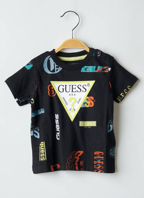 Tricou negru GUESS băiat