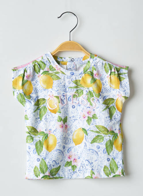 Tricou galben GUESS fată