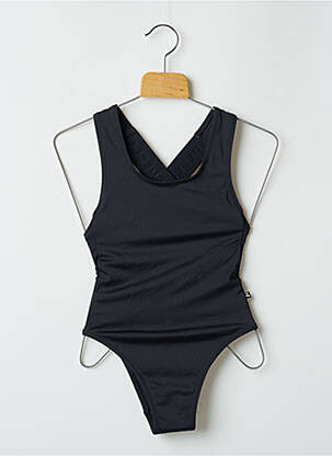 Costum de baie dintr-o singură piesă elasticitate negru LE TEMPS DES CERISES fată