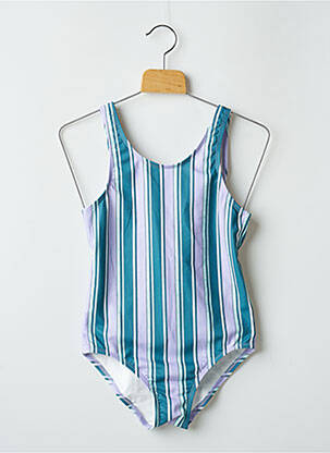 Costum de baie dintr-o singură piesă elasticitate verde GERTRUDE + GASTON fată