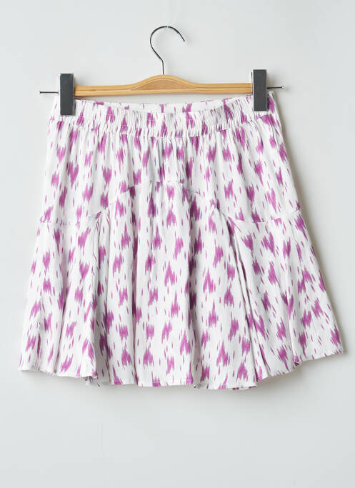 Fustă scurtă violet LE TEMPS DES CERISES fată