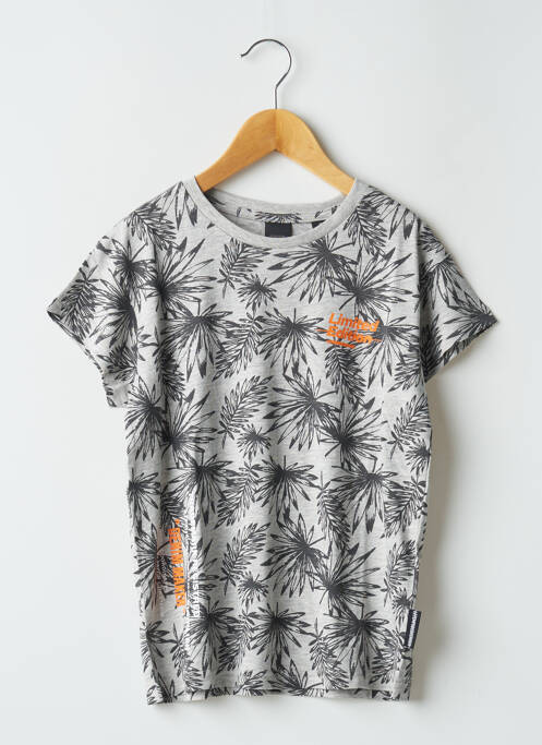 Tricou gri LE TEMPS DES CERISES băiat