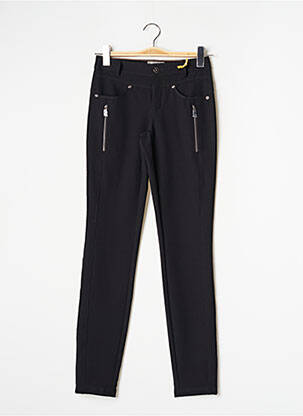 Pantalon slim talie înaltă talie înaltă negru STREET ONE femeie