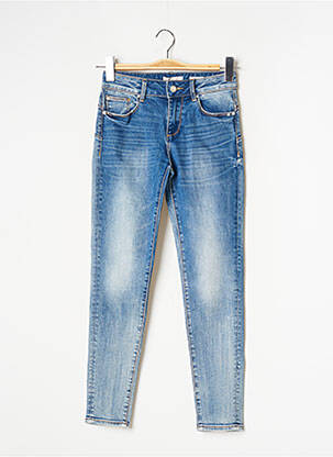 Blugi cu croială slim albastru FRACOMINA femeie