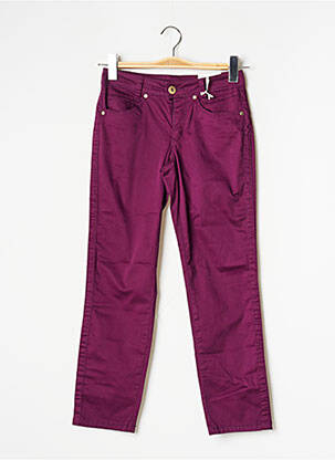 Pantalon 7/8 elasticitate violet STREET ONE femme