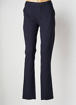 Pantalon chino talie joasă talie joasă albastru FRACOMINA femeie