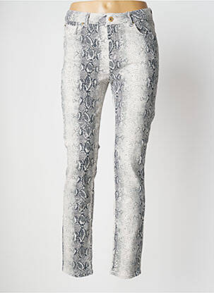 Pantalon slim bej FRACOMINA femeie