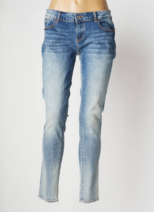 Blugi cu croială slim albastru FRACOMINA femeie