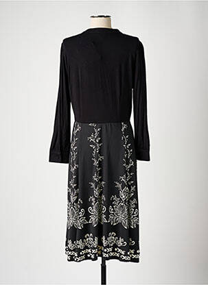 Rochie lungă mâneci lungi mâneci lungi negru K-DESIGN femeie