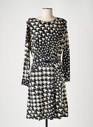 Rochie midi mâneci lungi mâneci lungi negru K-DESIGN femeie