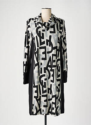 Rochie midi gri DOLCEZZA femeie