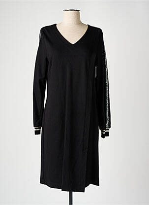 Rochie midi mâneci lungi mâneci lungi negru TUZZI femeie