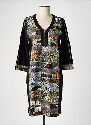 Rochie midi negru DOLCEZZA femeie