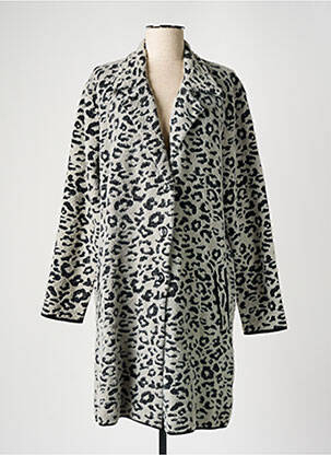 Palton lung gri PASSIONI femeie