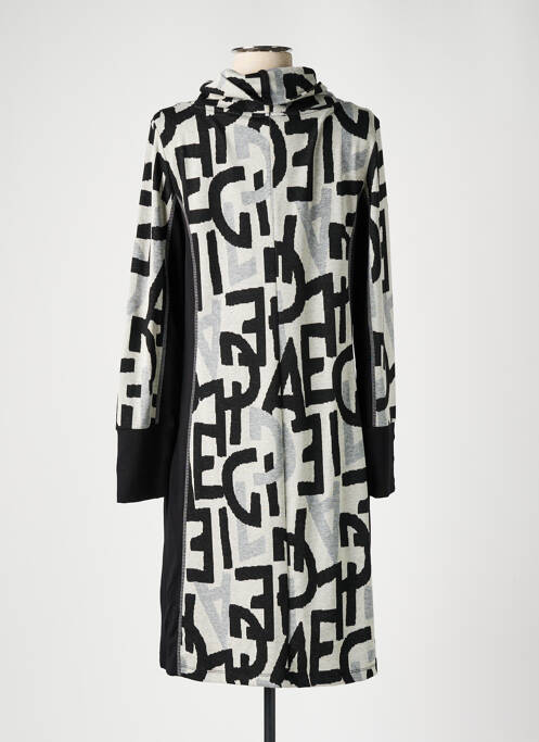 Rochie midi gri DOLCEZZA femeie