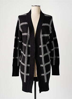 Vestă cu mâneci lungi negru K-DESIGN femeie