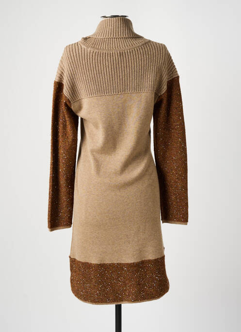 Rochie midi bej FUEGO WOMAN femeie