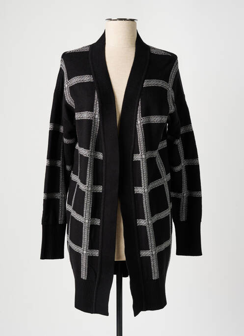 Vestă cu mâneci lungi negru K-DESIGN femeie